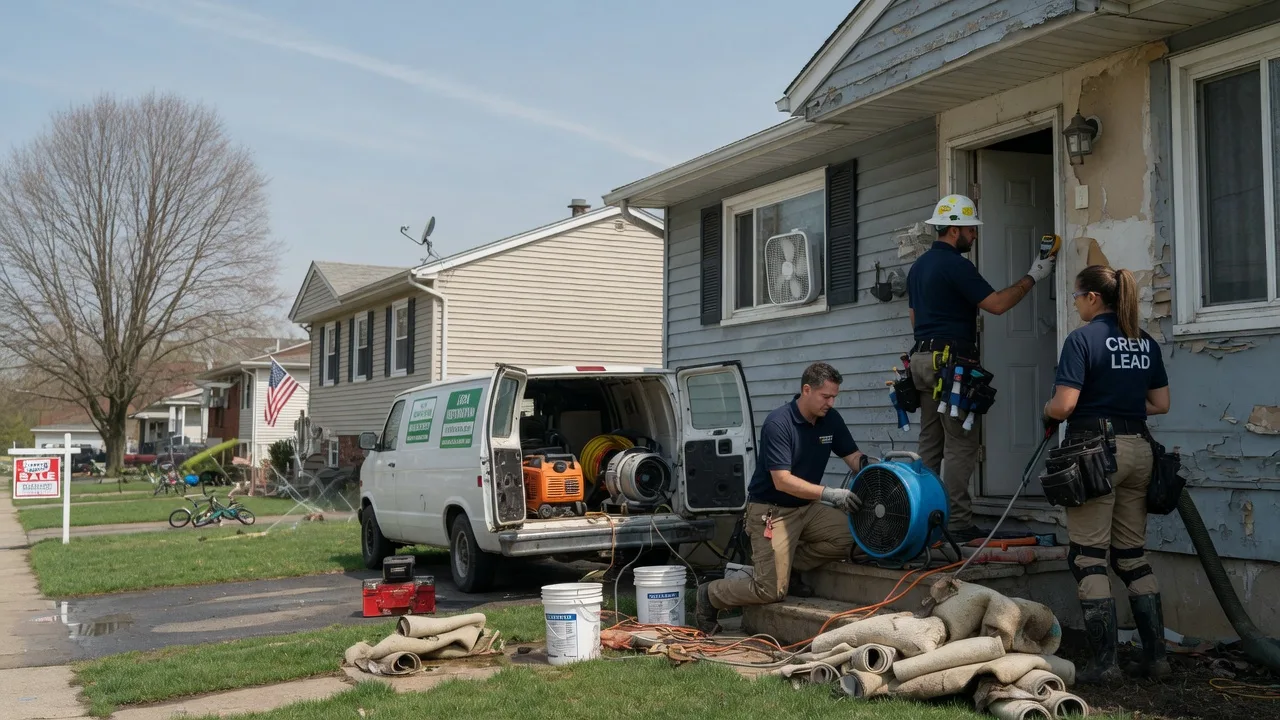 Flood Cleanup in Bar Nunn, WY near me