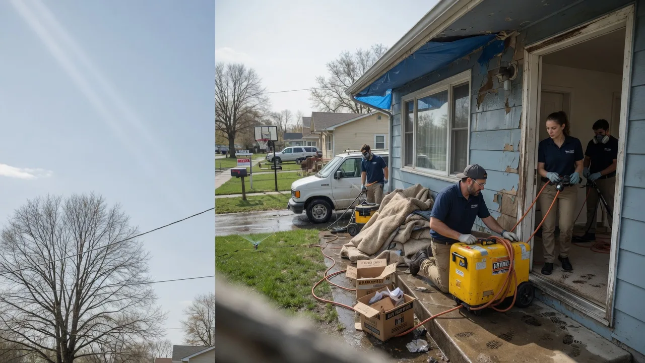 Basement Flood Cleanup in Bar Nunn, WY near me